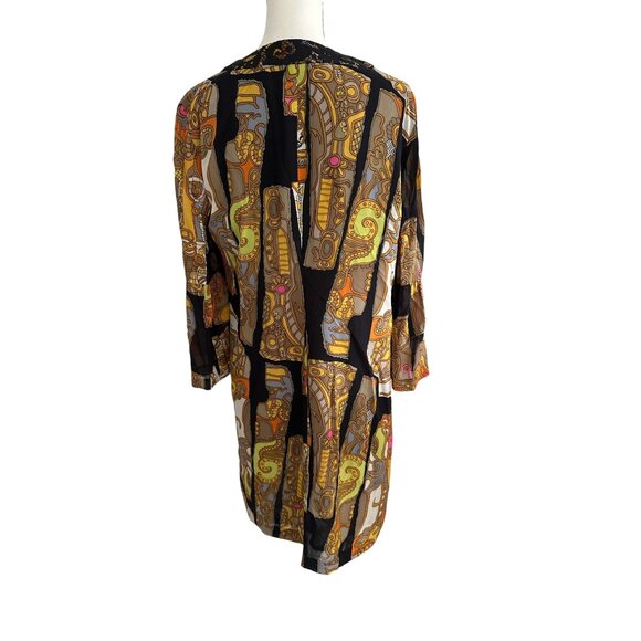 TRINA TURK Multicolor Swing Dress Size 12 - Picture 9 of 9